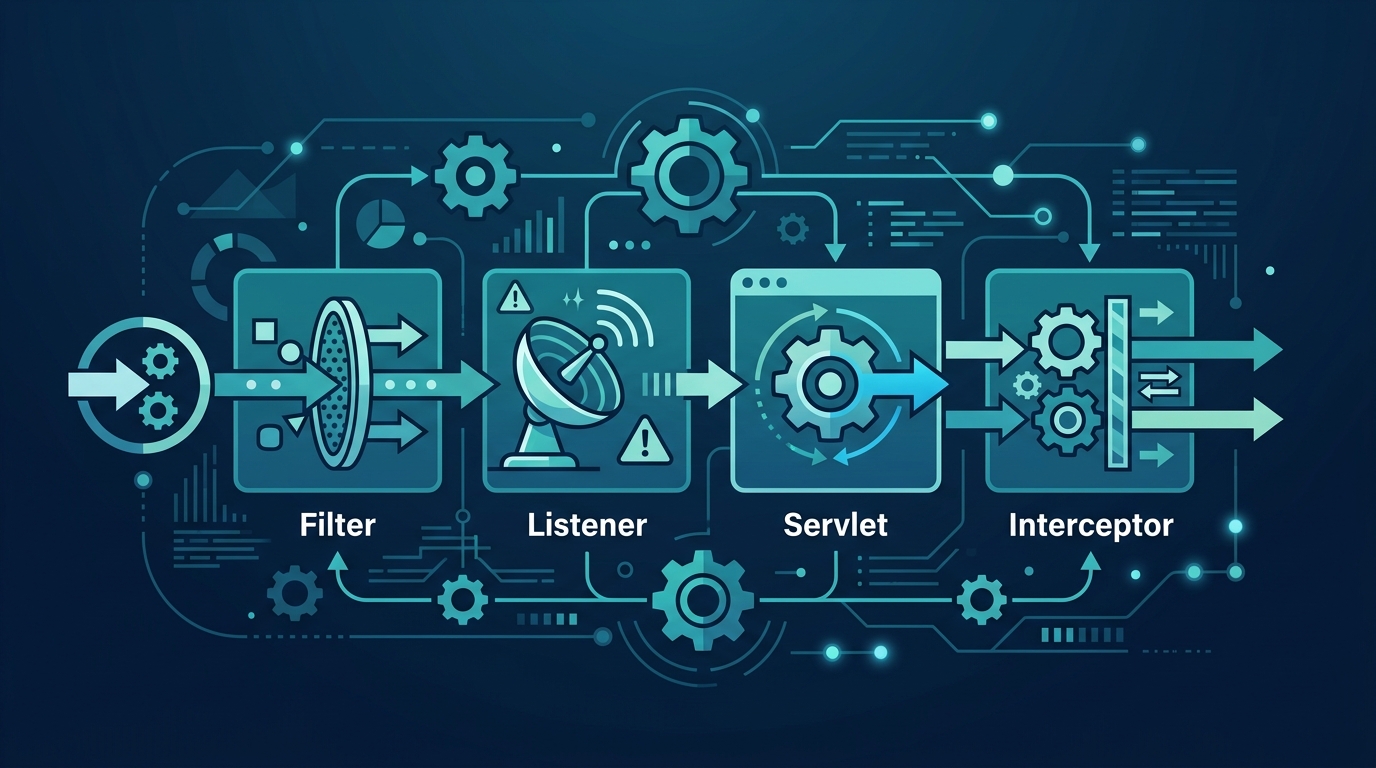 Servlet&Filte&Listener&Interceptor应用